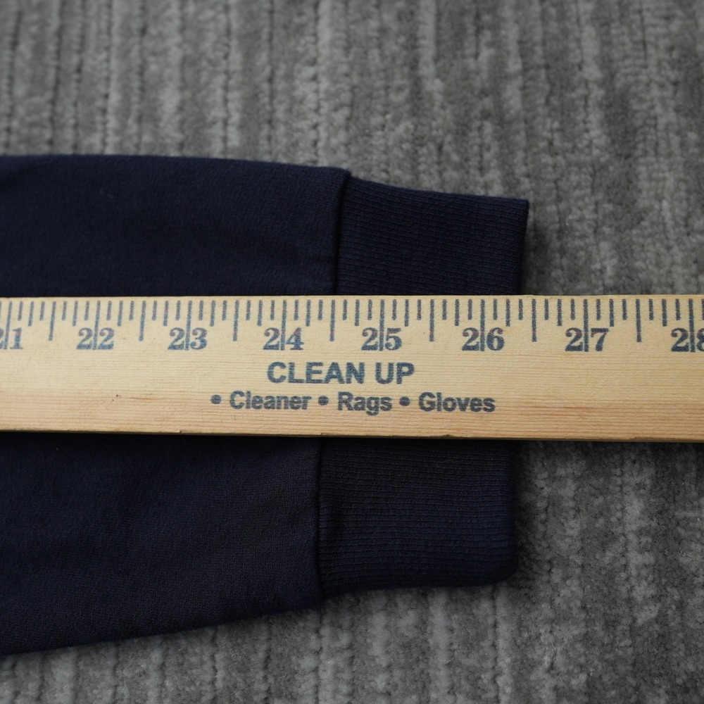 Oracle Hoodie Men Marine Layer Dark Blue Full Zip Fleece Cloud World 22 Large - Picture 6 of 15